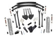 Rough Country 58370 6 Inch Ford 4-Link Suspension Lift System w/V2 Shocks 05-07 F-250/350 4WD Gas Rough Country - Truck Part Superstore