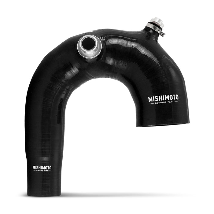 Mishimoto MMHOSE-RZR-16AIBK Silicone Intake J-Tube, Fits Polaris RZR XP Turbo 2016+, Black - Truck Part Superstore