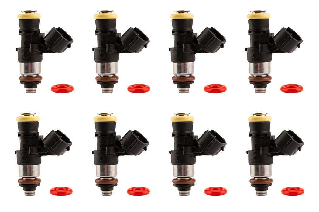 FAST 32107-8 Precision-Flow LS3/LS7 Profile 242 Lb/Hr High–Impedance Injectors - Set of 8 - Truck Part Superstore