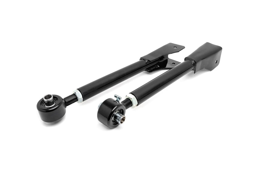 Rough Country 11980 Jeep Adjustable Control Arms Front-Upper 84-01 Cherokee XJ 86-92 Comanche MJ 93-98 Grand Cherokee ZJ 97-06 Wrangler TJ Rough Country - Truck Part Superstore