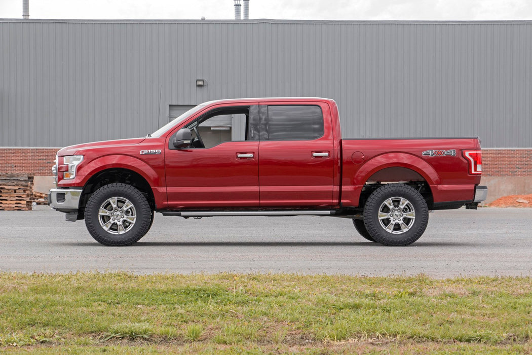 Rough Country 52270 2 Inch Leveling Kit w/V2 Shocks 09-20 F-150 Rough Country - Truck Part Superstore