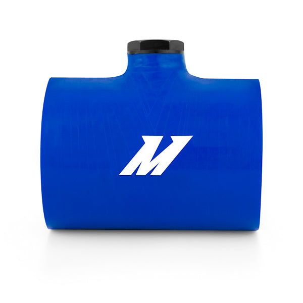 Mishimoto MMCP-30NPTBL Silicone Coupler, 3.0-in w/ 1/8-in NPT Bung - Truck Part Superstore