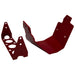 TCI Automotive 970000 Red Powerglide Aluminum Transmission Shield. - Truck Part Superstore