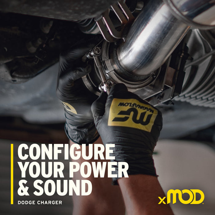 MagnaFlow Exhaust Products 19496 xMOD Series Carbon Fiber Tips Cat-Back System - Truck Part Superstore