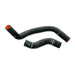 Mishimoto MMHOSE-240SX-SRBK Nissan 240SX Silicone Radiator Hose Kit 1989-1998 SR20 Engine, Black - Truck Part Superstore
