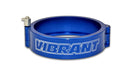 Vibrant Performance 12540B HD Quick Release Clamp w/Pin; For 5in. O.D. Tubing; Blue; 6061 Aluminum; - Truck Part Superstore