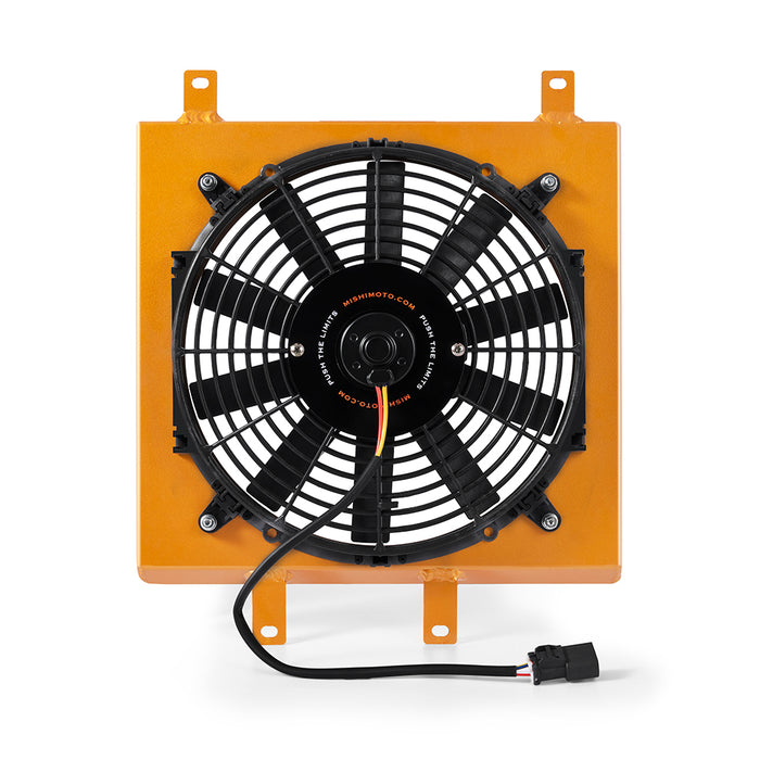 Mishimoto MMFS-CIV-92GD Performance Aluminum Fan Shroud Kit, fits Honda Civic 1992-2000, Gold - Truck Part Superstore