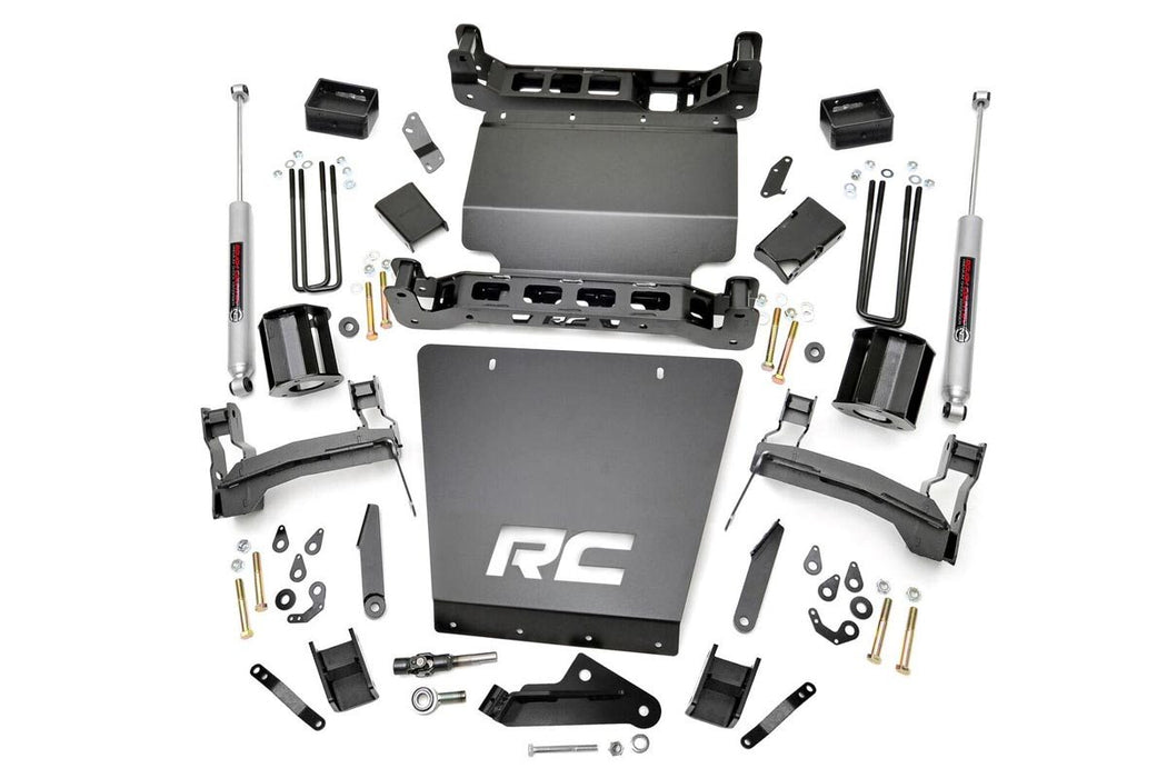 Rough Country 29130 5 Inch Suspension Lift Kit w/N2.0 14-18 Silverado/Sierra 1500 4WD Rough Country - Truck Part Superstore