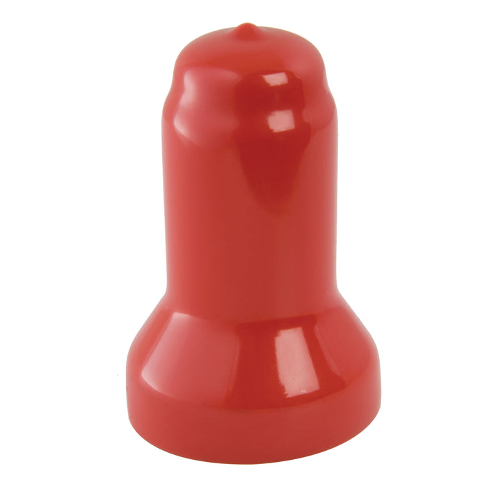 CURT 41355 Switch Ball Cover (Fits 1-1/8in. Neck; 1in. Threaded Shank; Red Rubber; Packaged - Truck Part Superstore