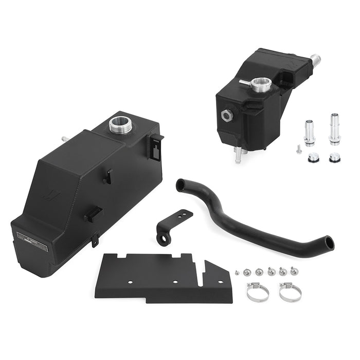 Mishimoto MMRT-F2D-11KMWBK Degas Tank Kit, Fits 2011-2019 Ford 6.7L Powerstroke, Micro-Wrinkle Black - Truck Part Superstore