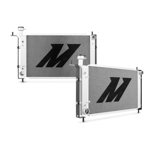 Mishimoto MMRAD-MUS-94BA Aluminum Radiator w/ Stabilizer System, fits Ford Mustang 1994-1995 Automatic - Truck Part Superstore