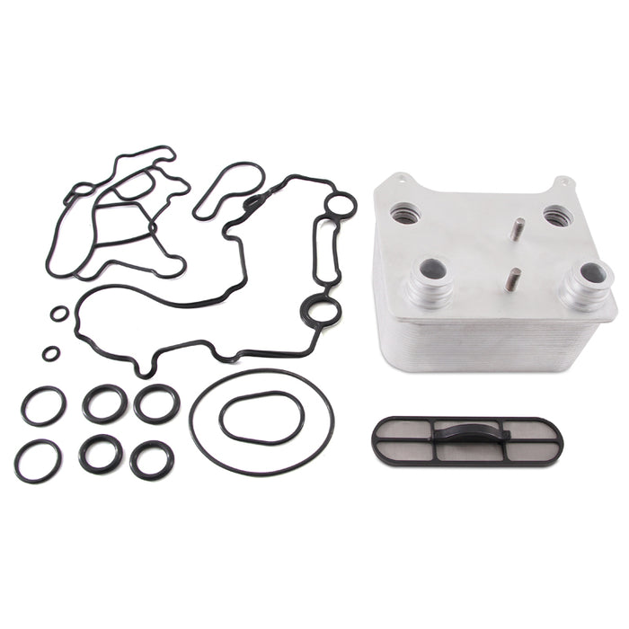 Mishimoto MMOC-F Mishimoto Heavy-Duty Transmission Cooler with Electric Fan - Truck Part Superstore