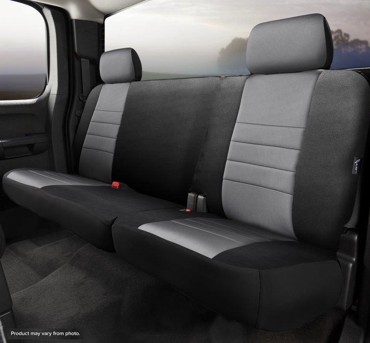 FIA NP92-15 GRAY Neo™ Neoprene Custom Fit Truck Seat Covers - Truck Part Superstore