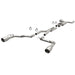 MagnaFlow Exhaust Products 15090 Competition Series Stainless Cat-Back System - Truck Part Superstore