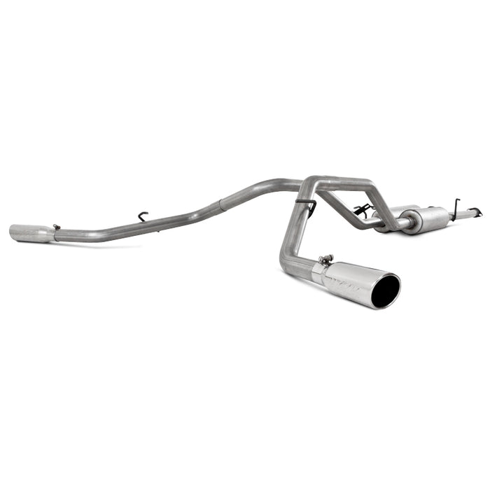 MBRP Exhaust S5316AL 2.5in. Cat-Back; Dual Split Side Exit; Aluminized Steel. - Truck Part Superstore