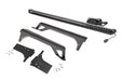 Rough Country 70588BL Jeep 50-inch Straight LED Light Bar Upper Windshield Kit w/ Single Row Black Series LED (97-06 TJ) Rough Country - Truck Part Superstore