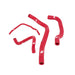 Mishimoto MMHOSE-TINY-01RD Silicone Hose Kit, fits MINI Cooper S (Supercharged) 2002-2008 - Truck Part Superstore