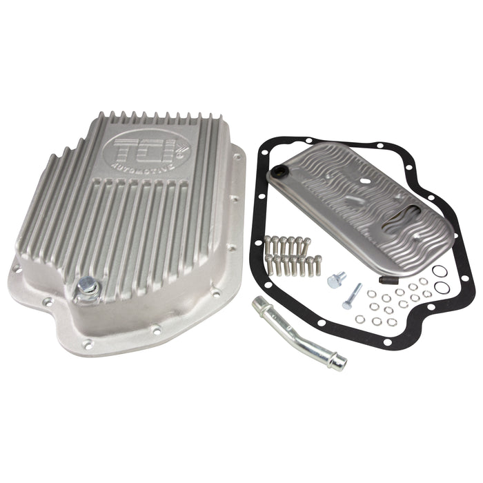 TCI Automotive 228000 GM TH400 Cast Aluminum Deep Pan (2 Extra Quarts). - Truck Part Superstore