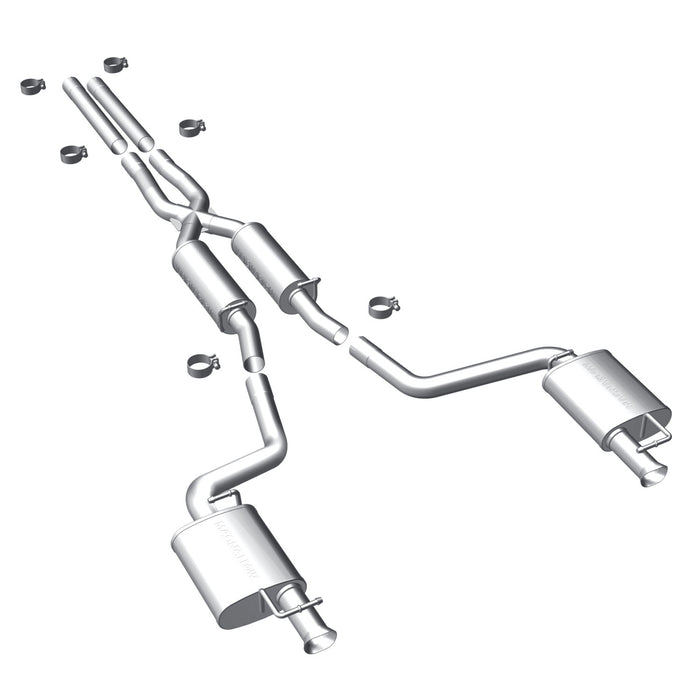 MagnaFlow Exhaust Products 15493 Street Series Stainless Cat-Back System - Truck Part Superstore