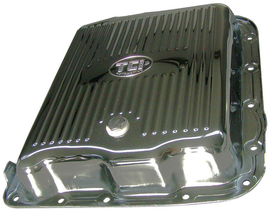 TCI Automotive 378011 GM 700R4/4L60/65E Chrome-Plated Pan (Stock Depth). - Truck Part Superstore