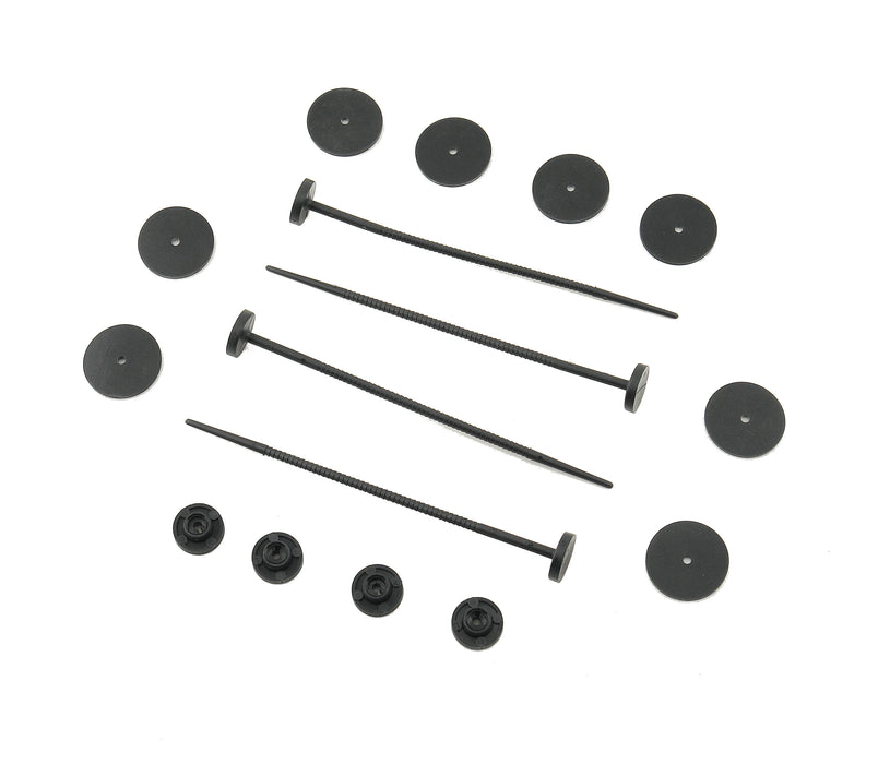 Mr Gasket 1994MRG Replacement Fan Mounting Kit; Universal; Fits Most Electric Fans; 4 Pack; - Truck Part Superstore