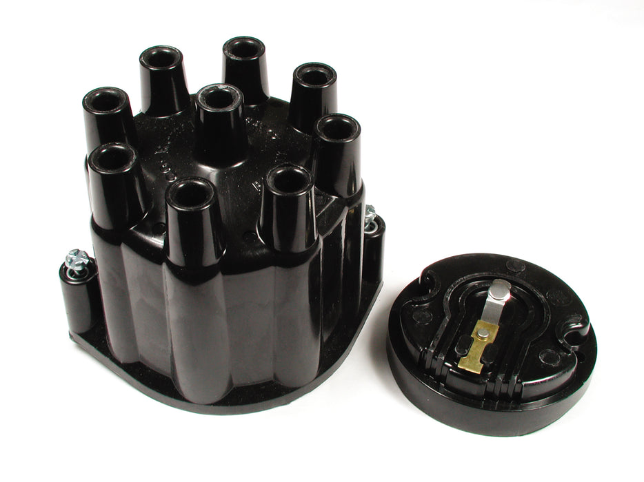 ACCEL 8124ACC Distributor Cap And Rotor Kit; Heavy Duty; Black; - Truck Part Superstore