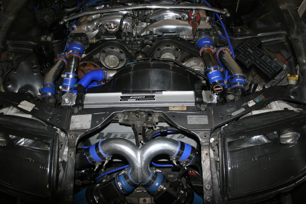 Mishimoto MMRAD-300ZX-90T Performance Aluminum Radiator, fits Nissan 300ZX Turbo 1990-1996 - Truck Part Superstore
