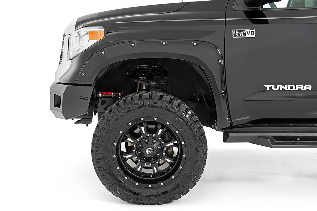 Rough Country 689013 Toyota Front Adjustable Vertex Coilovers 07-20 Tundra for 6 Inch Lifts Rough Country - Truck Part Superstore