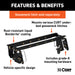 CURT 60660 Double Lock EZr Gooseneck Installation Brackets; Select Dodge; Ram 2500; 3500 - Truck Part Superstore