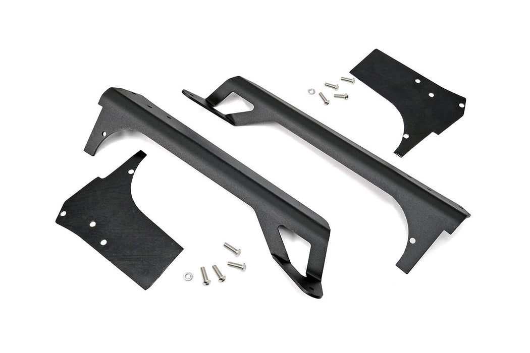 Rough Country 70503 Jeep 50 Inch Straight LED Light Bar Upper Windshield Mounts 97-06 TJ Rough Country - Truck Part Superstore
