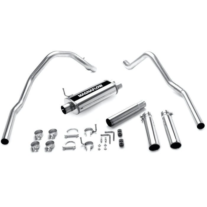 MagnaFlow Exhaust Products 15735 Street Series Stainless Cat-Back System - Truck Part Superstore