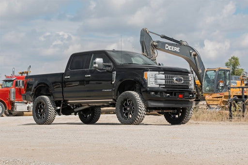 Rough Country 52650 6 Inch Ford 4-Link Suspension Lift Kit 3.5 Inch Axle Diam Vertex Reservoir Shocks 17-19 F-250 4WD Diesel w/o Overloads Rough Country - Truck Part Superstore