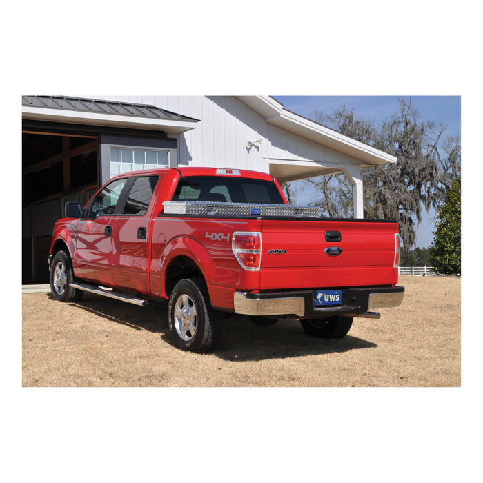 UWS EC10411 UWS EC10411 69-Inch Heavy-Wall Aluminum Truck Tool Box; RigidCore Lid - Truck Part Superstore