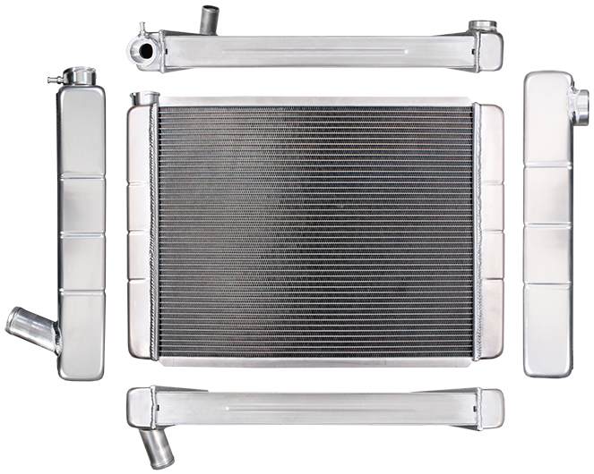 Northern Radiator 204123 Race Pro Radiator - 28 x 19 GM Radiator With Threaded Inlet Connection - Truck Part Superstore