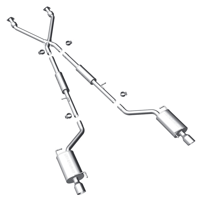 MagnaFlow Exhaust Products 16862 Street Series Stainless Cat-Back System - Truck Part Superstore