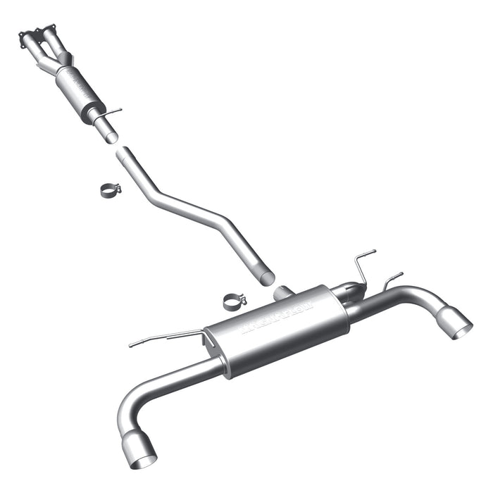 MagnaFlow Exhaust Products 15576 Street Series Stainless Cat-Back System - Truck Part Superstore