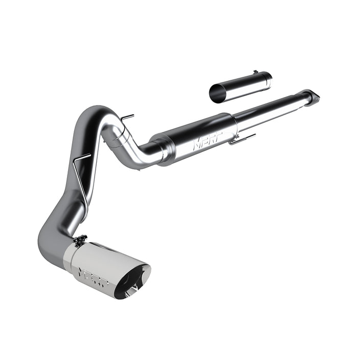 MBRP S5259304 4 Inch Cat Back Exhaust System Single T304 Stainless Steel For 15-20 Ford F-150 2.7L/3.5L EcoBoost Excludes 19 F150 Limited MBRP - Truck Part Superstore