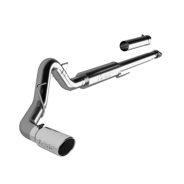 MBRP S5259409 4 Inch Cat Back Exhaust System Single T409 Stainless Steel For 15-20 Ford F-150 2.7L/3.5L EcoBoost Excludes 19 F150 Limited MBRP - Truck Part Superstore