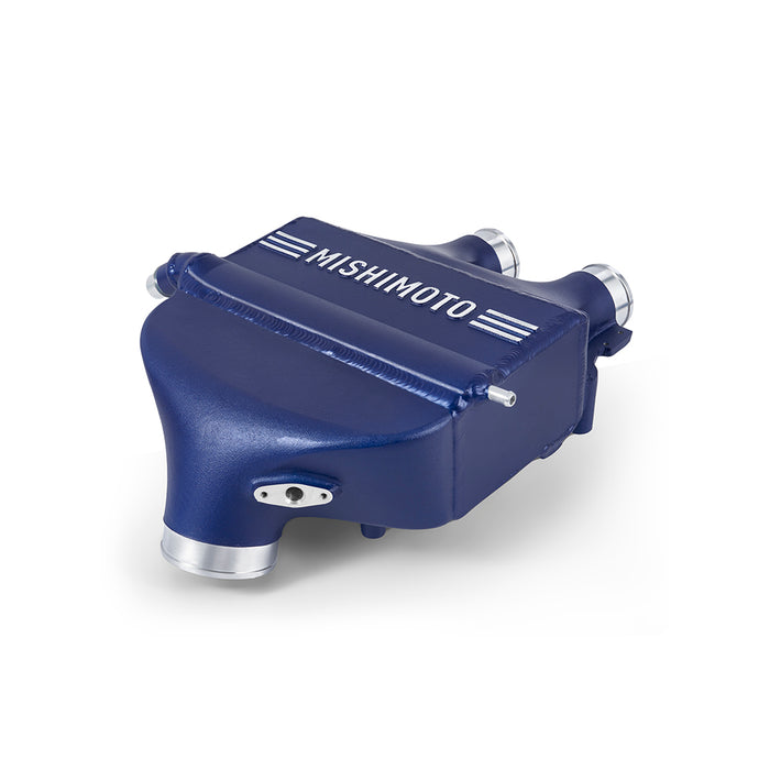 Mishimoto MMINT-F80-15CFDB Performance Air-to-Water Intercooler, fits BMW F8X M3/M4 15-20, Frozen Dark Blue - Truck Part Superstore