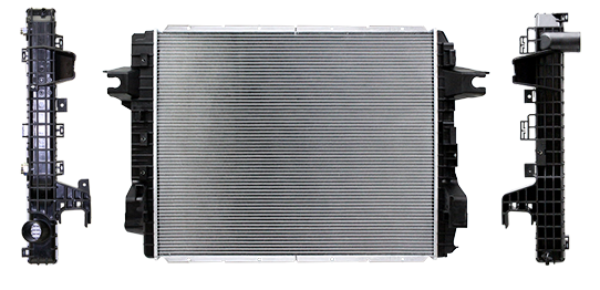 Northern Radiator CR13490 Plastic Tank Radiator - 26 5/8 X 21 7/8 X 1 5/8 Core For Diesel Applications - Truck Part Superstore
