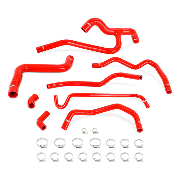 Mishimoto MMHOSE-MUS40-05RD Silicone Radiator & Heater Hose Kit, fits Ford Mustang V6 4.0L 2005-2010, Red - Truck Part Superstore