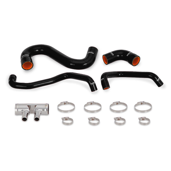 Mishimoto MMHOSE-MUS8-15LBK Ford Mustang GT Silicone Lower Radiator Hose, 2015+, Black - Truck Part Superstore