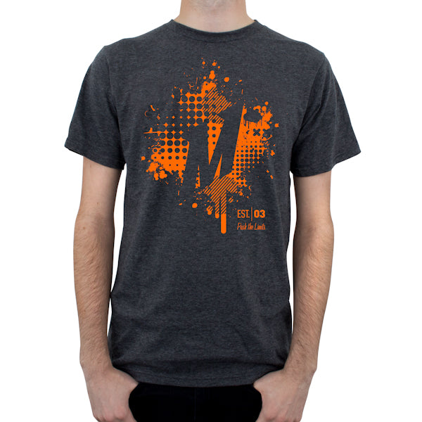 Mishimoto MMAPL-SPLAT-GYS Mishimoto Splat Logo T-Shirt - Truck Part Superstore