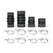 Mishimoto MMBK-DMAX-17 Factory-Fit Boot Kit, fits Chevrolet/GMC 6.6L L5P Duramax 2017-2019 - Truck Part Superstore