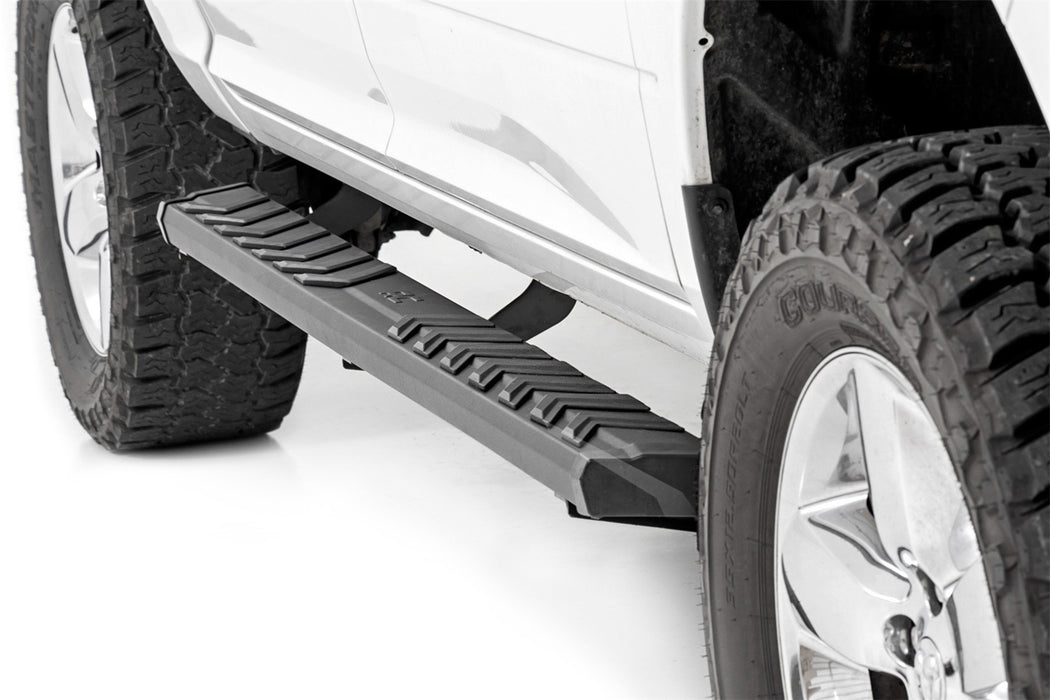 Rough Country 41003 BA2 Running Board Side Step Bars 09-18 Ram 1500/10-22 2500  Rough Country - Truck Part Superstore