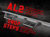 Rough Country AL407204 Toyota Cab-Length AL2 Drop Steps 07-20 Tundra Crew Cab Rough Country - Truck Part Superstore