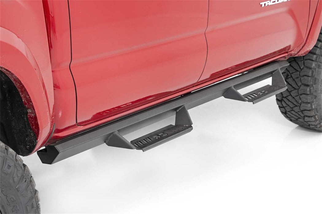 Rough Country AL405202 Tacoma Drop Steps AL2 For 05-Pres Tacoma Double Cab Rough Country - Truck Part Superstore