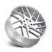 Status 2495JGR305120S76 STJGR 24X9.5 5X120 SLV BRSH-FC 30MM - Truck Part Superstore