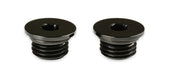 Earl's Performance AT581304ERL Aluminum AN O-Ring Port Plug; Size: -4AN O-Ring Port; 2 pc.; Anodized Black; - Truck Part Superstore