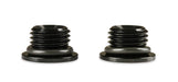Earl's Performance AT581306ERL Aluminum AN O-Ring Port Plug; Size: -6AN O-Ring Port; 2 pc.; Anodized Black; - Truck Part Superstore